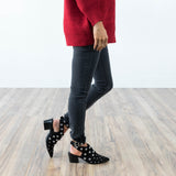 Studded Mule Bootie