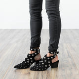 Studded Mule Bootie