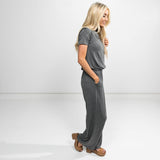 Alisha Jumpsuit in Grey