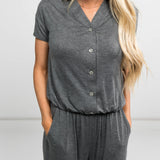 Alisha Jumpsuit in Grey