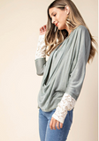 Ansley Crossover Top