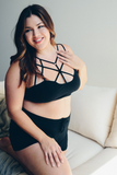 Cage Front Bralette - Plus