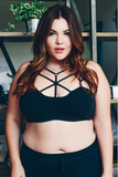 Cage Front Bralette - Plus