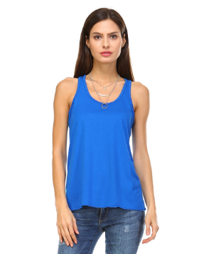 Flowy Tank Top - Royal Blue