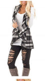 Krista Plaid Vest