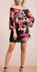 McKayla Off Shoulder Mini Dress