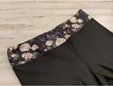 Aria Printed Yoga Band Leggings