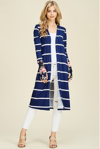 Sarah Striped Cardigan