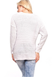 Amanda Sweater - Heather Grey