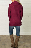 Sadie Sweater - Wine
