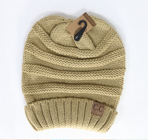 Slouchy Beanie - Camel