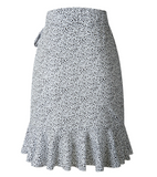 Amaya Ruffle Skirt - Available in Grey