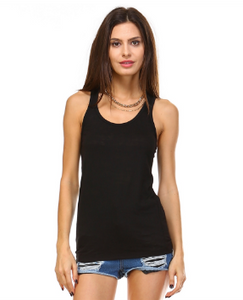 Vintage Tank Top - Black
